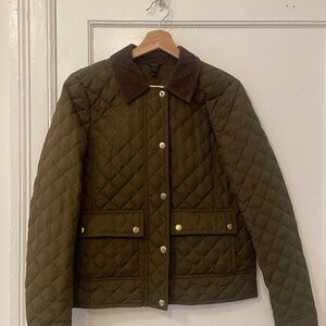 JCrew Quilted Barn Jacket